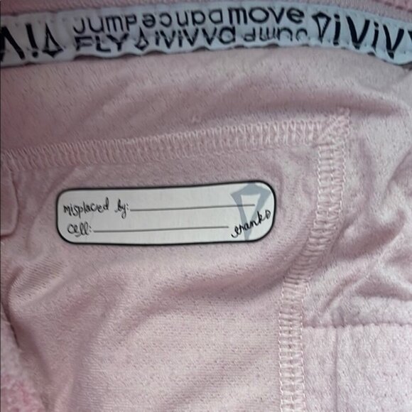 Ivivva Kids Pink Hoodie Full Zip Size 8 - Picture 3 of 5